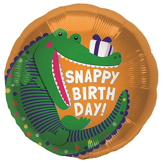 Birthday Foil Balloon 18 Inch Snappy Birthday