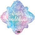 Foil Balloon Snowflake Wonderland