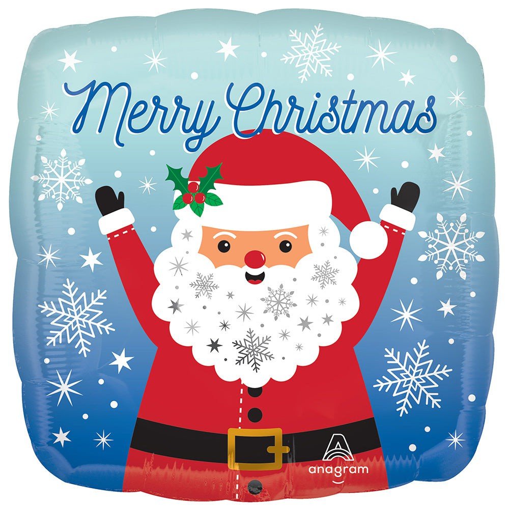 Christmas Santa Foil Balloon 18 Inch