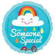 Foil Balloon Someone Special Rainbow Cloud 18 Inch