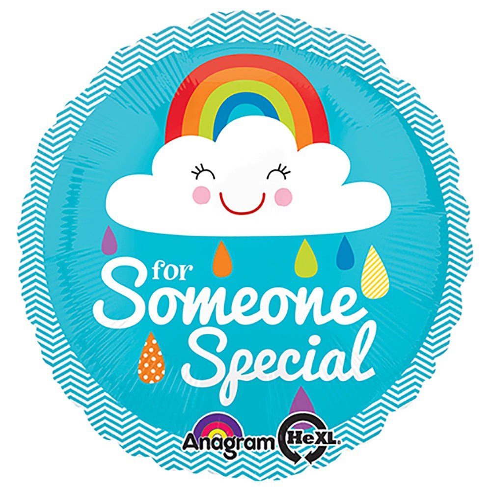 Foil Balloon Someone Special Rainbow Cloud 18 Inch