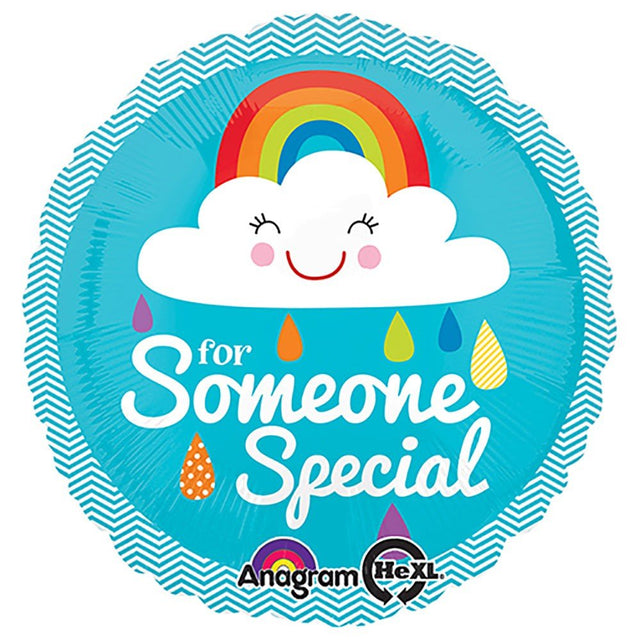 Foil Balloon Someone Special Rainbow Cloud 18 Inch