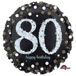Foil Balloon 80th Birthday