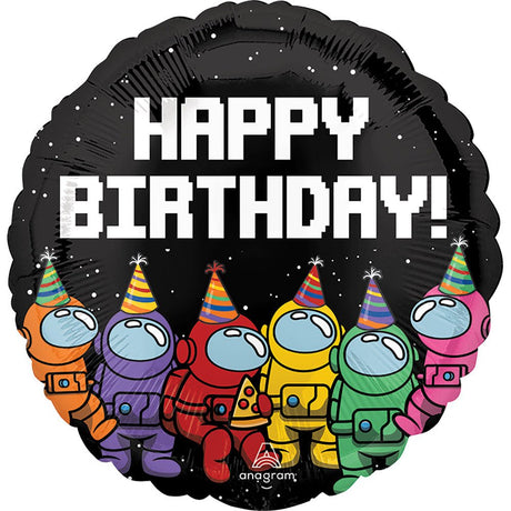 Foil Balloon Spies In Space 18 Inch
