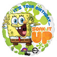 SpongeBob Birthday Foil Balloon 18 Inch