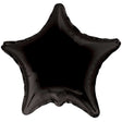 Foil Star Balloon Black 18 Inch