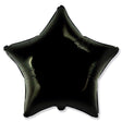 Foil Balloon 18 Inch Star Black