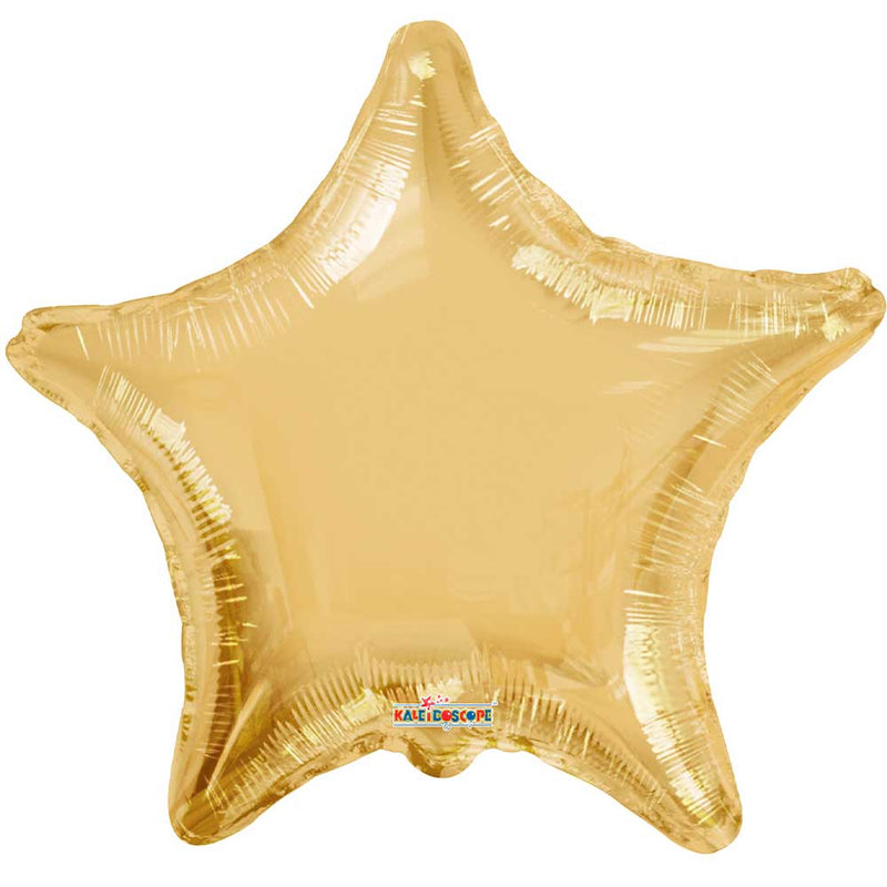 Foil Balloon 18 Inch Star Champagne Gold