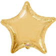 Foil Balloon 18 Inch Star Champagne Gold