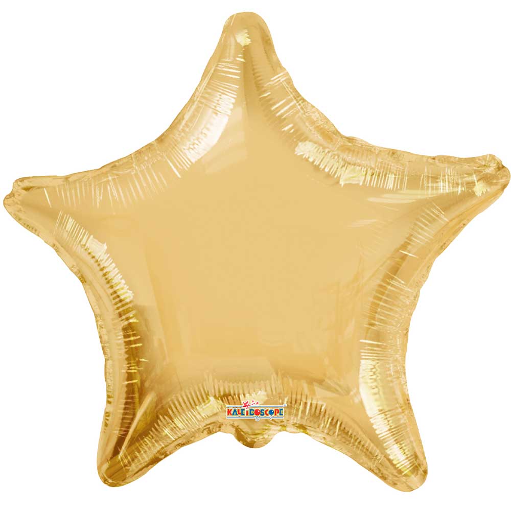 Foil Balloon 18 Inch Star Champagne Gold