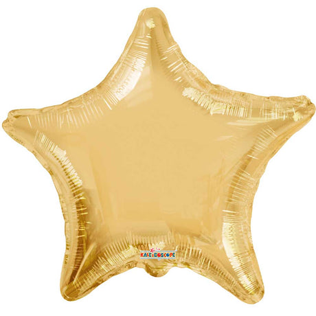 Foil Balloon 18 Inch Star Champagne Gold