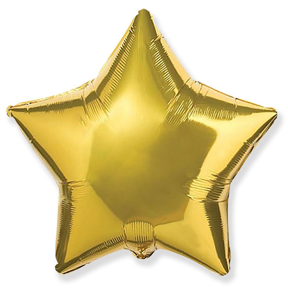 Foil Balloon 18 Inch Star Gold