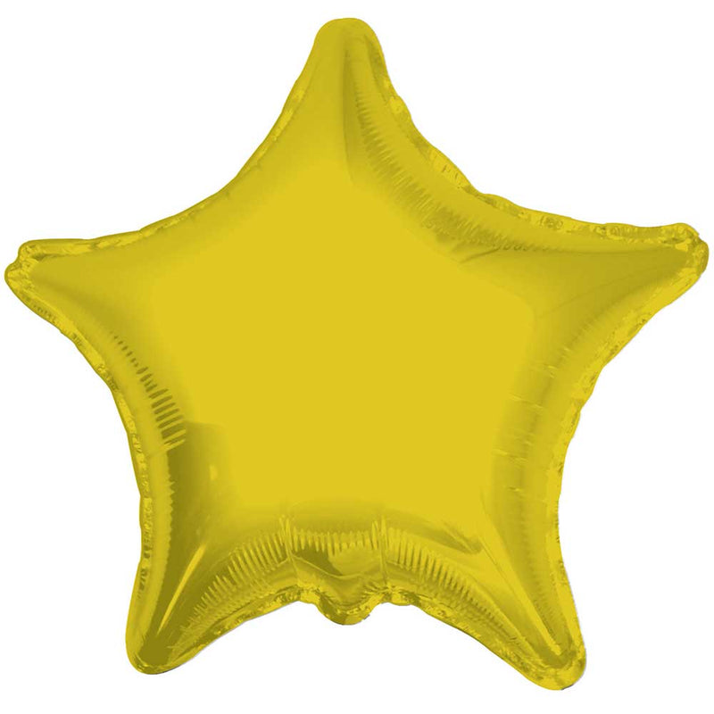 Gold Star Foil Balloon 18 Inch
