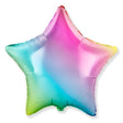 Foil Balloon 18 Inch Star Gradient Pastel