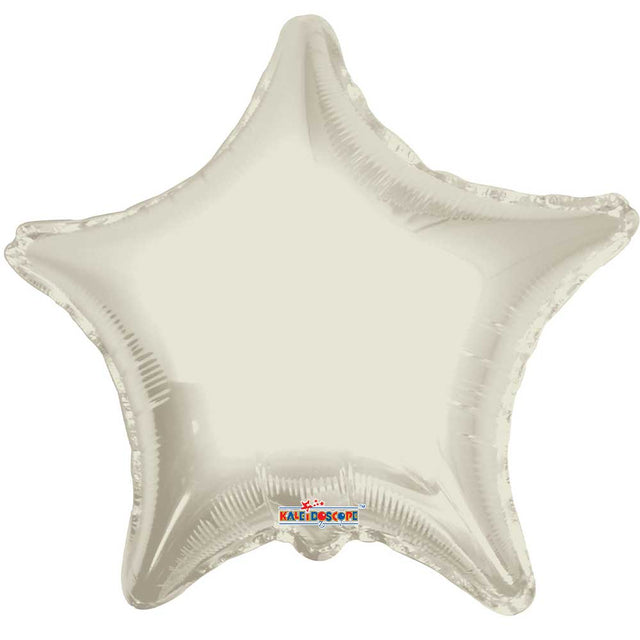 Ivory Star Foil Balloon