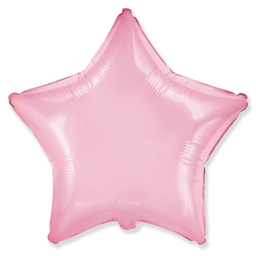 Pastel Pink Star Foil Balloon