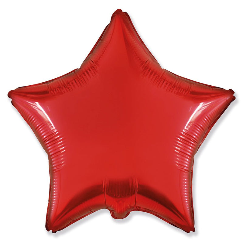Star Red Foil Balloon