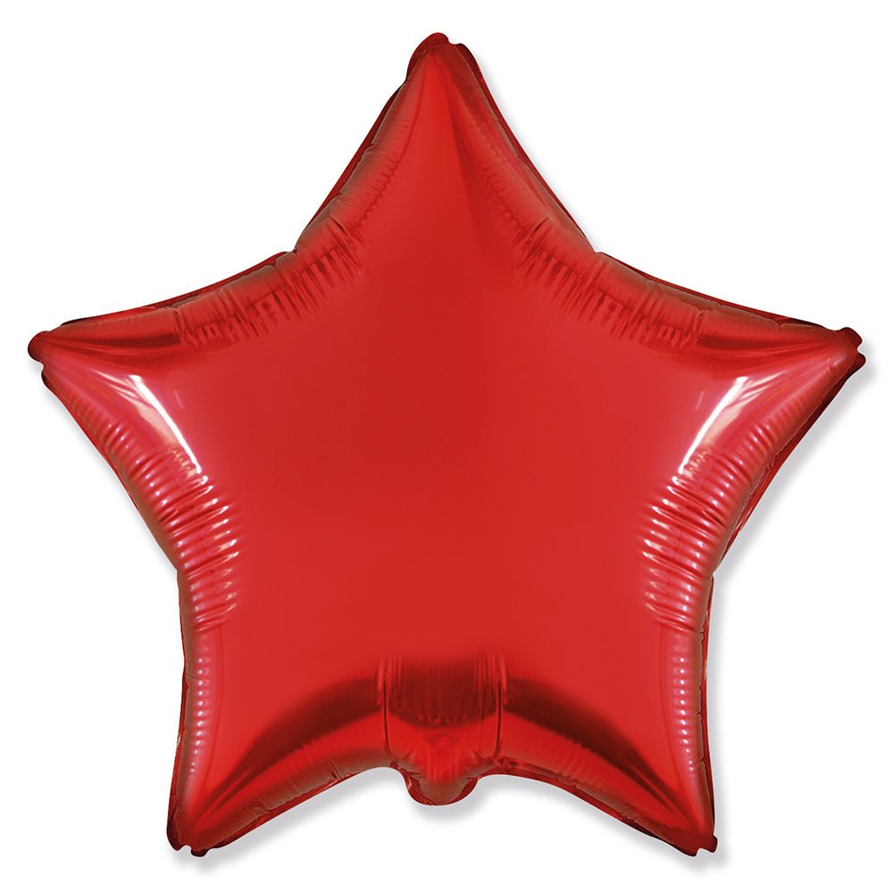 Star Red Foil Balloon
