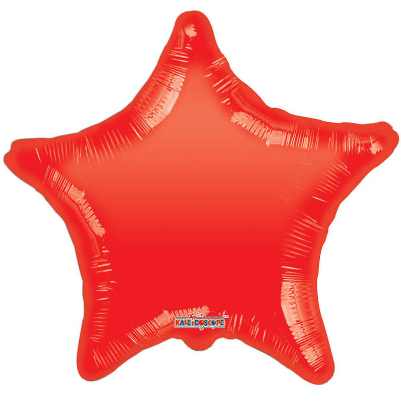 Star Balloon Red Gellibean 18 Inch