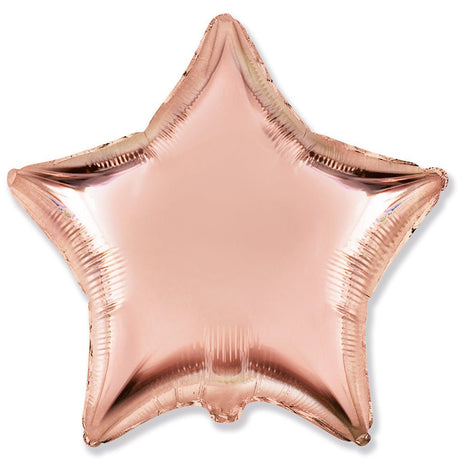 18 Inch Star Rose Gold Foil Balloon