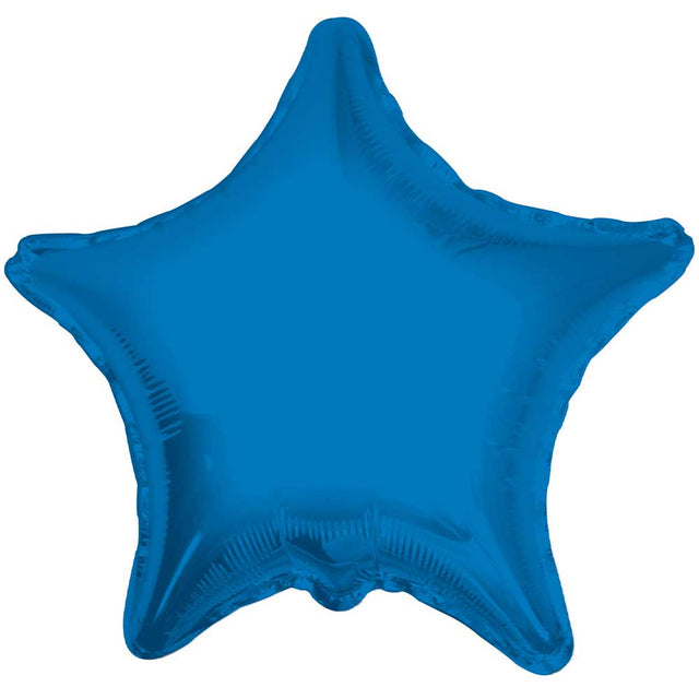 Foil Star Balloon Royal Blue 18 Inch