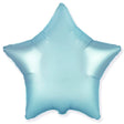 Star Foil Balloon 18 Inch Satin Pastel Blue