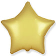 Star Foil Balloon 18 Inch Satin Pastel Gold