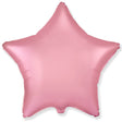 18 Inch Star Satin Pastel Pink Foil Balloon