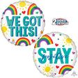 Foil Balloon Stay Positive We Got This