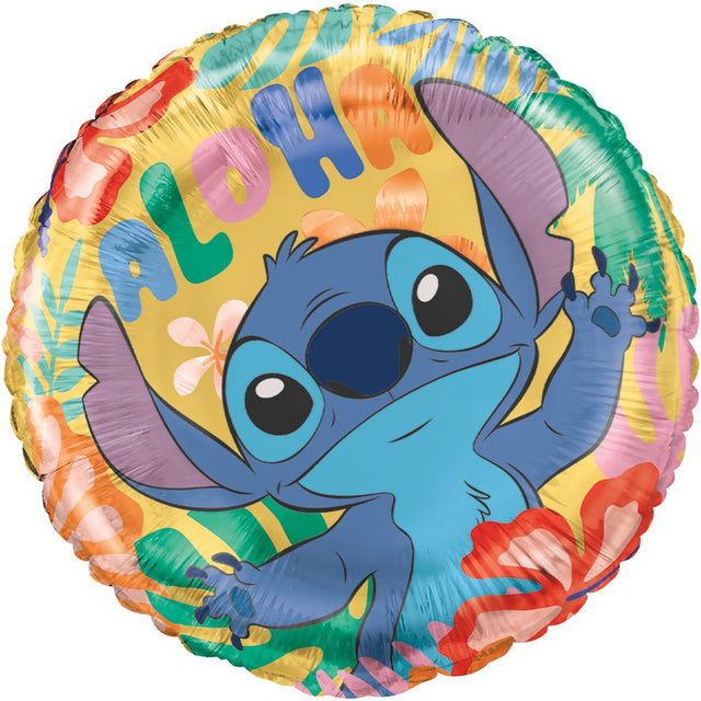 Stitch Foil Balloon 18 Inch