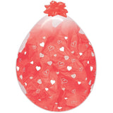 Latex Balloons Crystal Clear Hearts