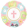 Foil Balloon Sweet Christening Girl 18 Inch