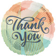 Foil Balloon Thank You Pastel Clouds