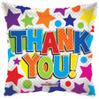 Foil Balloon Thank You Stars & Dots