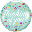 Foil Balloon Thinking of You Petite Floral