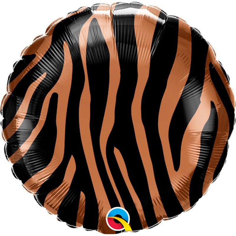 Foil Balloon Tiger Stripes Pattern