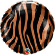 Foil Balloon Tiger Stripes Pattern