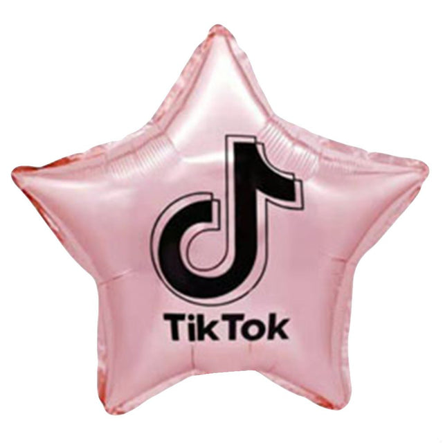 Foil Balloon TikTok Star Rose Gold