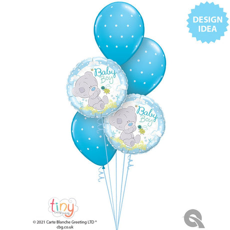 Foil Balloon Tiny Tatty Teddy Baby Boy
