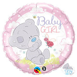 Foil Balloon Tiny Tatty Teddy Baby Girl 18 Inch