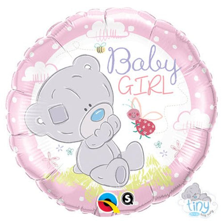 Foil Balloon Tiny Tatty Teddy Baby Girl 18 Inch
