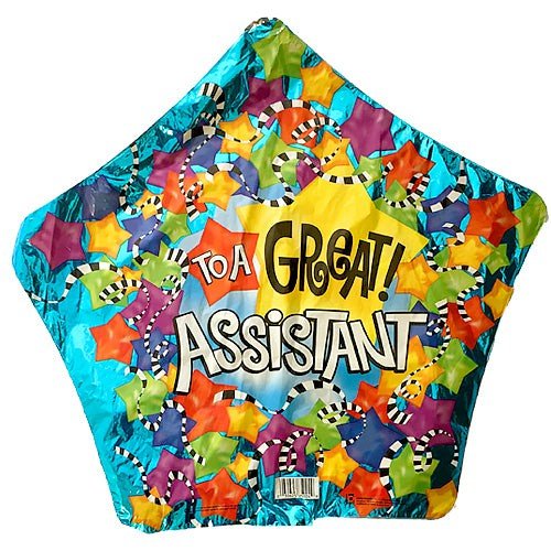 18 Inch Assistant Foil Balloon