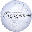 Foil Balloon Two Hearts Engagement