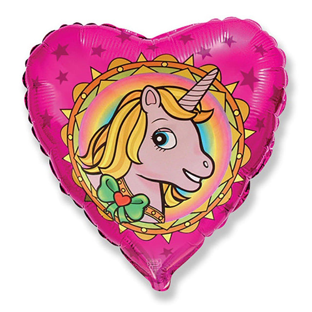 Unicorn Head Foil Balloon