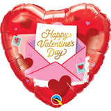 Valentine's Love Letter Foil Balloon