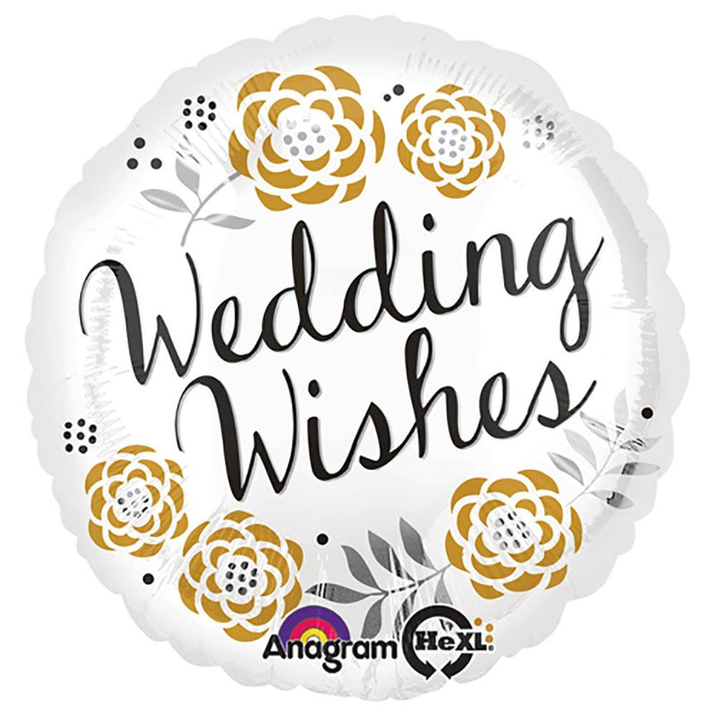 Foil Balloon Wedding Congratulations 18 Inch