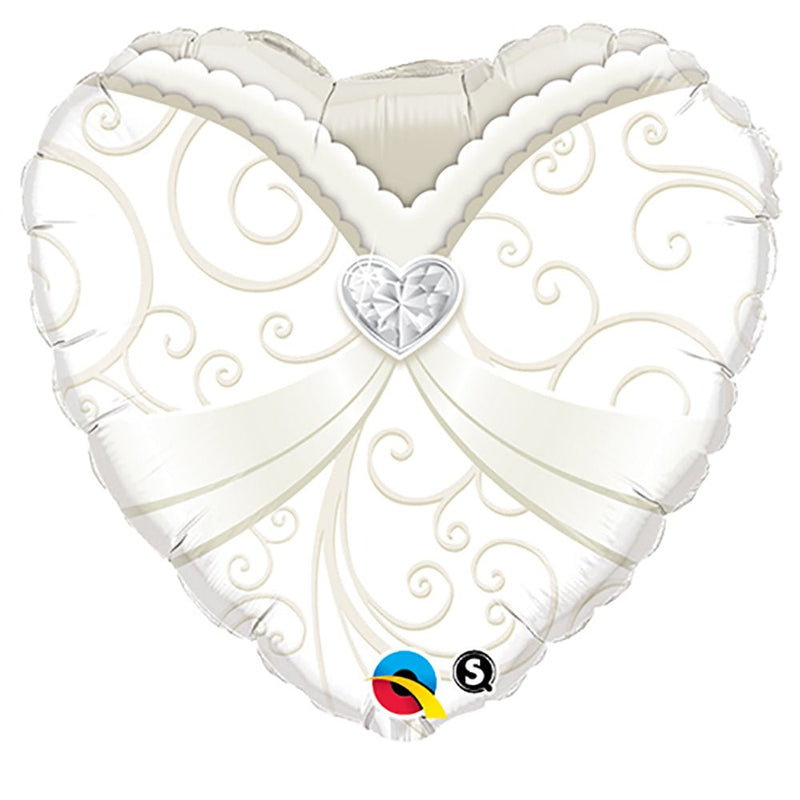 Wedding Gown Foil Balloon
