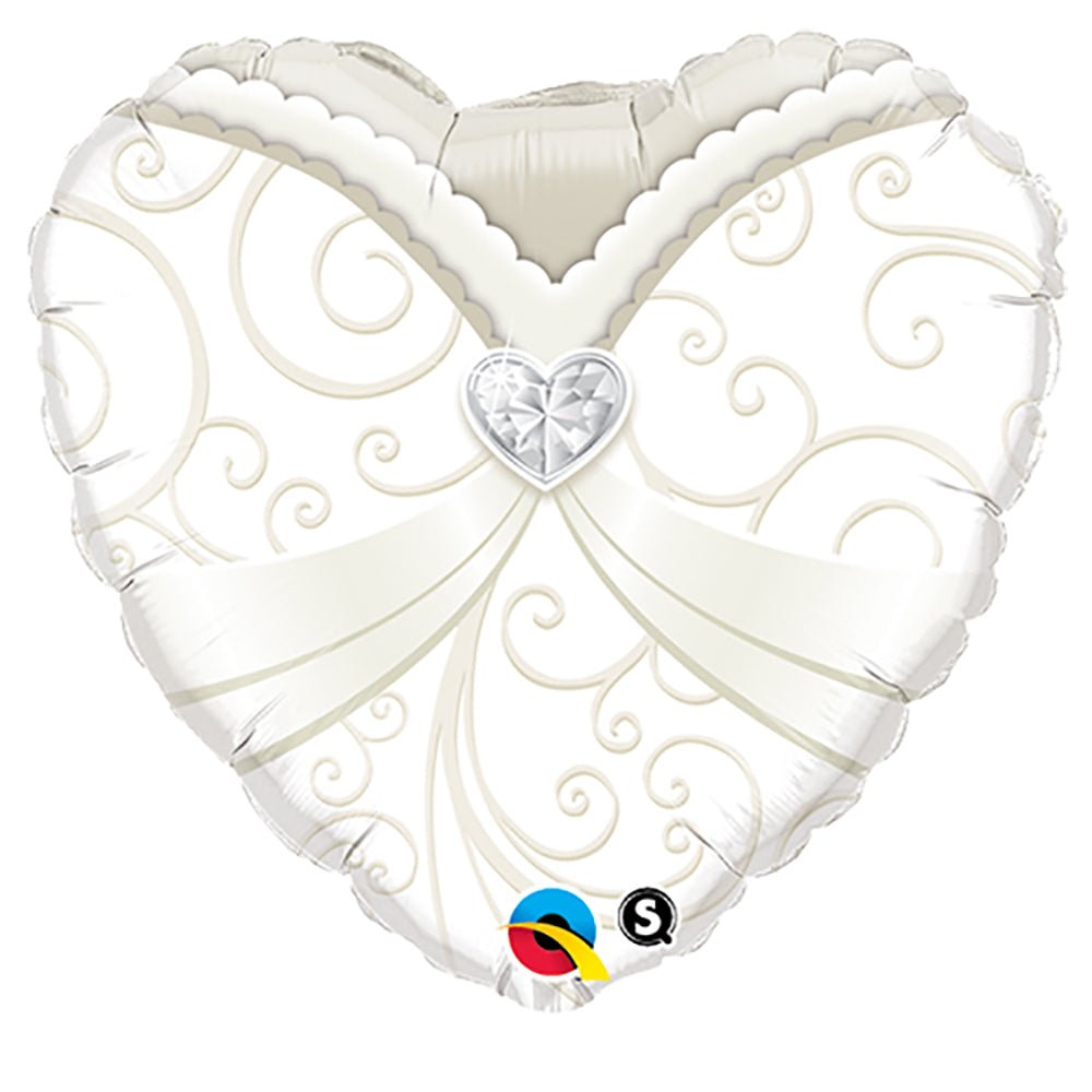 Wedding Gown Foil Balloon