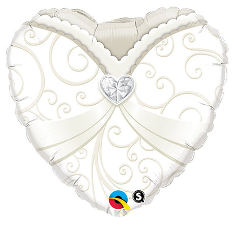 Wedding Gown Foil Balloon