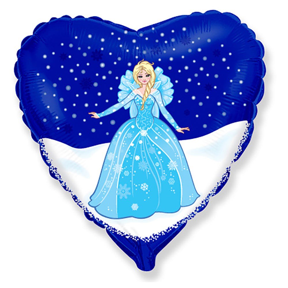 Winter Princess Foil Balloon